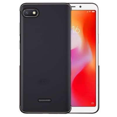 Husa XIAOMI RedMi 6A - Plating Soft (Negru) foto