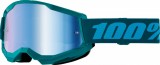 Ochelari cross/atv 100% Strata 2 Stone, lentila oglinda, culoare rama turcoaz Cod Produs: MX_NEW 26013500PE