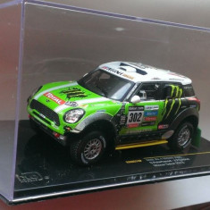 Macheta Mini All 4 Racing raliu - Castigator Rally Dakar 2013 - 1/43 IXO