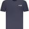 Norway Tricou barbati din bumbac cu logo text , regular fit, bleumarin, M