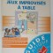 JEUX IMPROVISES A TABLE par PASQUAL ROMANO , GUIDE PRATIQUE , MARABOUT , 1996