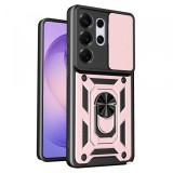 Husa pentru Samsung Galaxy S26 Ultra S948, Techsuit, CamShield, Roz Aurie