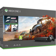 Consola Microsoft Xbox One X 1Tb + Forza Horizon 4 + Forza Motorsport 7 Black foto