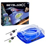 BEYBLADE X SET DE LUPTA DROP ATACK IMPACT DRAKE 9-60LR SI HOVER WYVERN 3-85N