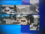 HOPCT LOT NR 297 MANASTIREA COZIA -JUD VALCEA -6 CARTI POSTALE-RPR-CIRCULATE