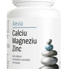 Calciu Magneziu Zinc, 40 comprimate, Alevia