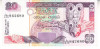 M1 - Bancnota foarte veche - Sri Lanka - 20 rupii - 2001
