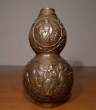 Vas Feng Shui &sbquo;Wu Lou&rsquo; din bronz |&rsquo;Cei opt Nemuritori&rsquo;| piesa veche