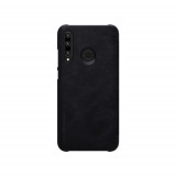 Husa de protectie Nillkin pentru Huawei 20i, Honor 10i, Qin Leather Case, Negru