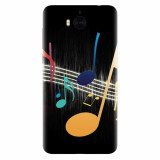 Husa silicon pentru Huawei Y6 2017, Colorful Music