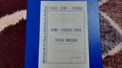 program Soimii Strungul Arad - Textila Timisoara foto