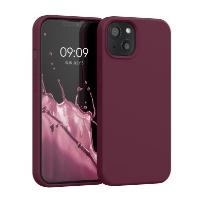 Husa pentru Apple iPhone 13, Silicon, Violet, 55878.190, kwmobile foto