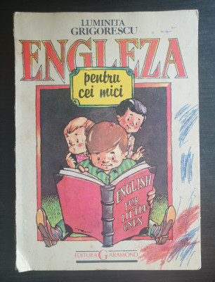 Engleza pentru cei mici. English for Little Ones - Luminița Grigorescu foto