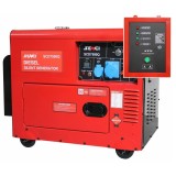 Generator insonorizat SENCI SCD7500QN ATS, 6 kVA, 230 V, motor Diesel, AVR, ATS inclus