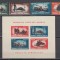 ROMANIA1948 LP 245 LP 246 MUNCA IN COMUNICATII SERIE+COLITA NEDANTELATA SARNIERA