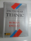 DICTIONAR TEHNIC ROMAN-ENGLEZ - 2001