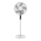 Ventilator de podea 40cm, alb, cu timer