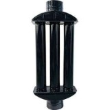 Recuperator Caldura Emailat Negru Max - 130 Mm (Ht)