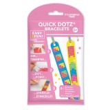 Set DIY creativ - bratari Neon, pictura cu diamante, Diamond Dotz