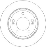 TRW DF6937 Disc frana