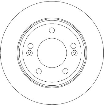 TRW DF6937 Disc frana foto