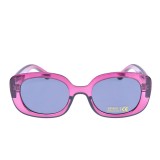 Ochelari de soare roz cu lentile mov