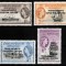 Falkland Dep 1953, Mi #34-37*, sarniera, navigatie, corabii, MH! Cota 3 &euro;!