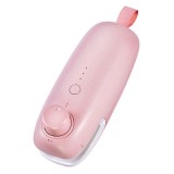 Mini Aparat de Sigilat Pungi Sofia CONCEPT&reg;, 3 Moduri, Cutter integrat, Usb,1500Mah, Pink