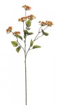 Set 12 flori artificiale portocalii Lantana 66 cm