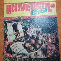 revista pentru copii - universul copiilor 12 aprilie 1990-numar de paste