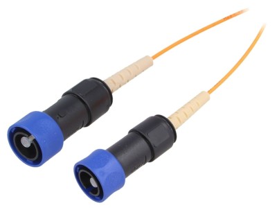 Patch Cord Fibră Optică Simplex Multimodă Baionetă foto