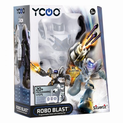 Robot Electronic Robo Blast Alb foto