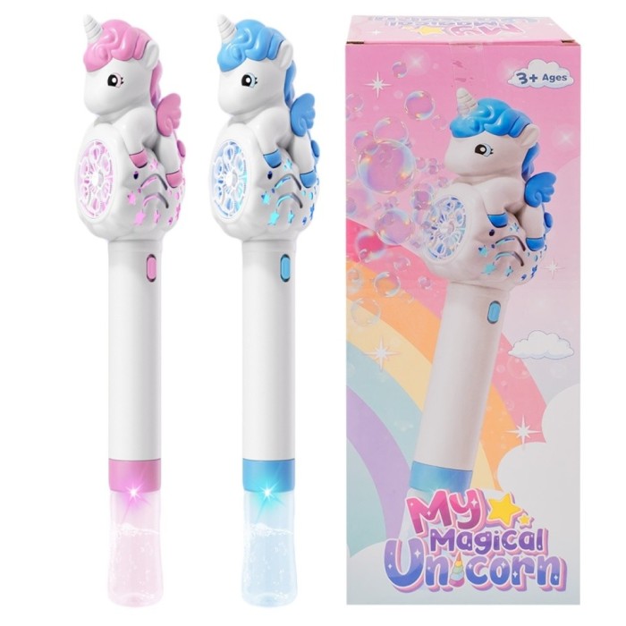 Baloane de sapun, cu baterii, Unicorn