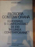 Filosofia Contemporana - Alexandru Boboc ,537917