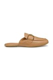 Geox slapi de piele D PALMARIA femei, culoarea maro, D55MUA 000TU C5000