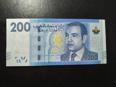MAROC 200 DIRHAMI UNC foto