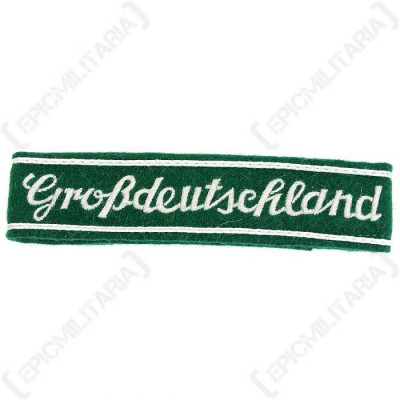 WW2 Banderola Germana WH Grossdeutschland green foto