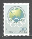 Iugoslavia.1973 Marci de binefacere-Saptamina olimpica SI.431