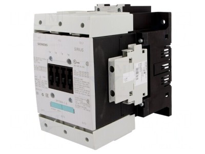 Contactor 3-Pole 115A cu Contacte Auxiliare NC x2, NO x2 foto
