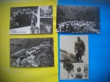 HOPCT LOT NR 56 -BAILE HERCULANE-JUD CARAS SEVERIN-4 CARTI POSTALE-RPR-CIRCULATE