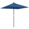 Umbrela de gradina stalp din lemn, albastru azur 198x198x231 cm GartenMobel Dekor, vidaXL