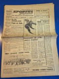 ziarul sportul popular 8 ianuarie 1966 - articol echipa de fotbal petrolul ploiesti
