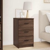 VidaXL Dulap de noapte Stejar brun 38 x 38 x 66 cm Lemn compozit