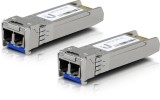 Ubiquiti UACC-OM-SM-10G-D-2. Tip aparat emisie-receptie SFP: Fibra optica, Rata maxima transfer de date: 10000 Mbit s, Tipul de interfata: SFP+. Culoa
