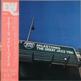 Vinil LP &quot;Japan Press&quot; The Great Jazz Trio &lrm;&ndash; Milestones (VG++)