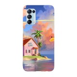 Husa compatibila cu Oppo A72 model Dragon Ball Kame House, Silicon, TPU, Viceversa, Transparent, Carcasa