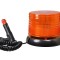 Girofar auto Automax 12V/24V orange cu 40 Leduri 16x12cm , fixare magnetica