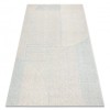 Covor din l&acirc;nă FLUX 461.14.AE120 OSTA - Geometric, structural, loft gri / albastru, 200x300 cm