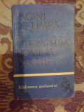 A7 Pagini de limba si literatura romana veche (Boris Cazacu)