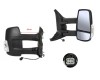 Oglinda usa exterioara Ford Transit/Tourneo, 01.2014-12.2019, partea dreapta, reglare electrica; textil; incalzit; sticla convexa; geam cromat; cu se